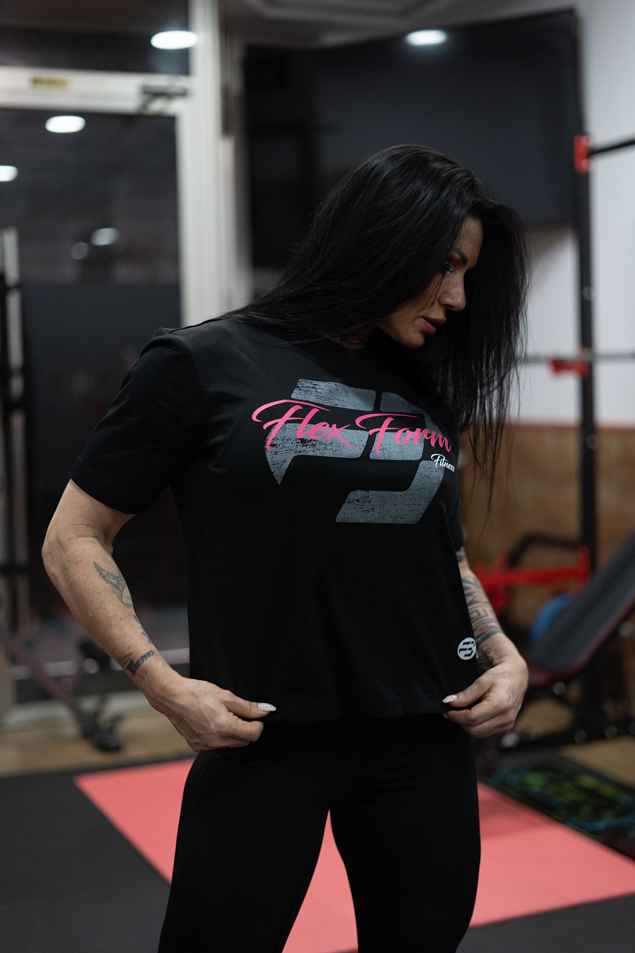 CAMISETA F3 HEART MUJER
