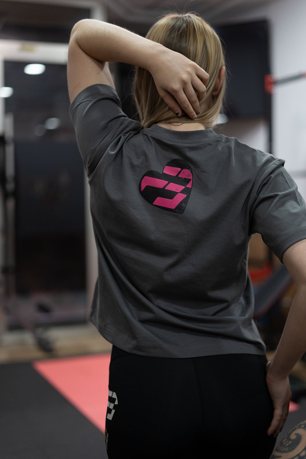 CAMISETA F3 HEART MUJER
