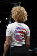 CAMISETA CROPPED SPLASH MUJER
