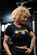 CAMISETA CROPPED OLYMPIC BAR BAW MUJER