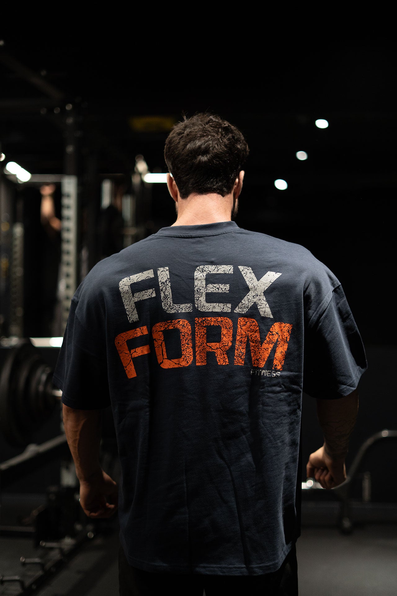CAMISETA SUPEROVERSIZE OLYMPIC BAR BAW HOMBRE