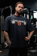 CAMISETA SUPEROVERSIZE OLYMPIC BAR BAW HOMBRE