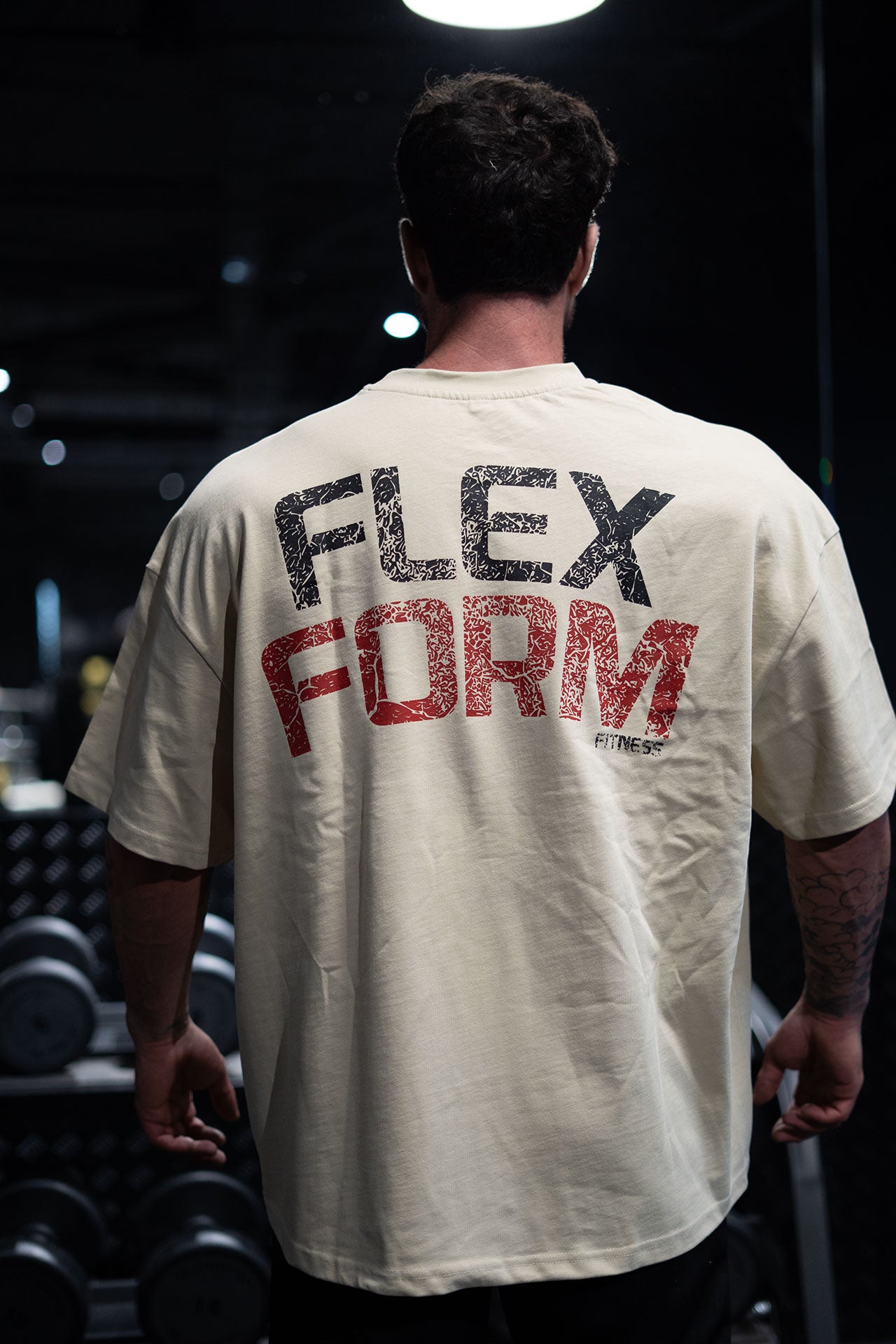 CAMISETA SUPEROVERSIZE OLYMPIC BAR BAW HOMBRE