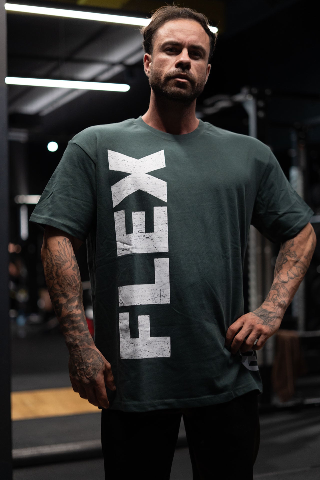 CAMISETA OVERSIZE FLEX FORM SIDE HOMBRE
