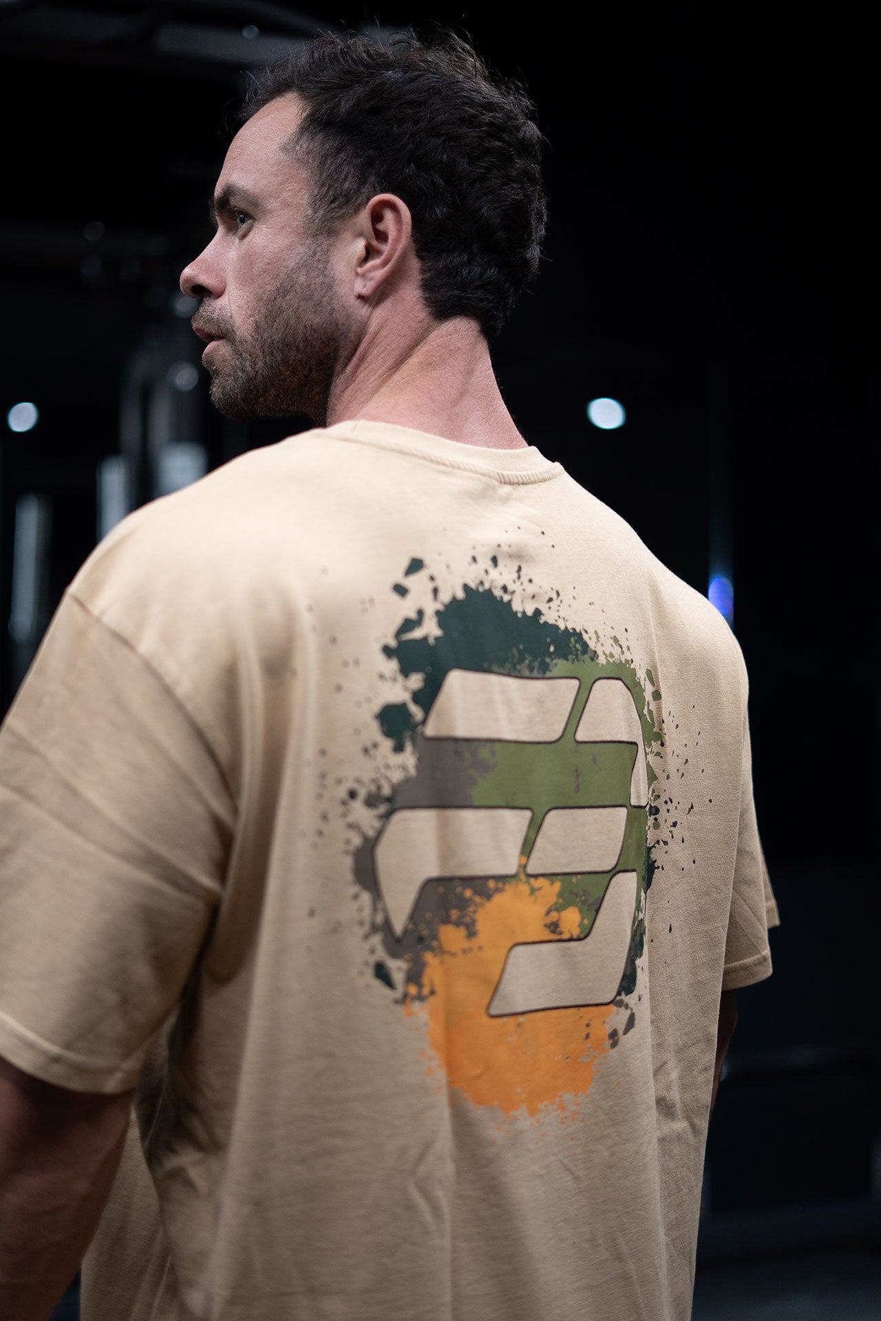 CAMISETA OVERSIZE SPLASH HOMBRE