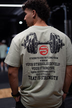 CAMISETA OVERSIZE THAT IS STRENGTH HOMBRE