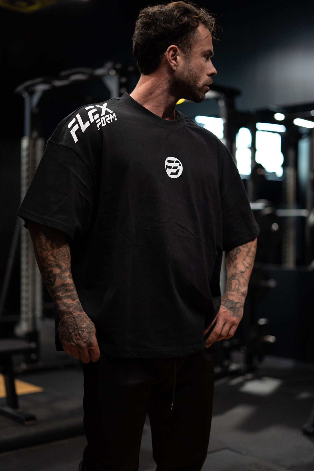 CAMISETA SUPEROVERSIZE BUILT UNDER PRESSURE HOMBRE