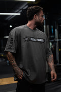 CAMISETA SUPEROVERSIZE TRAIN OR DIE HOMBRE