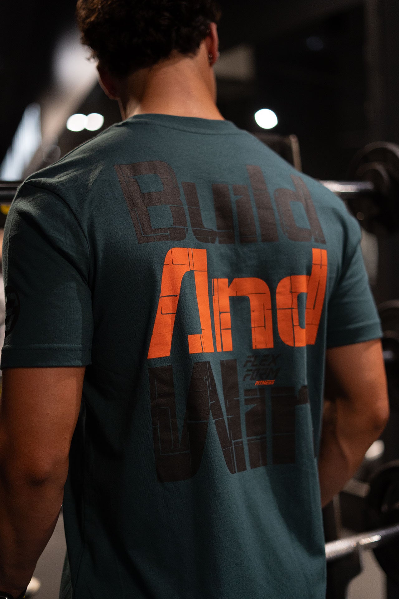 CAMISETA CLÁSICA BUILD AND WIN BLOCK HOMBRE