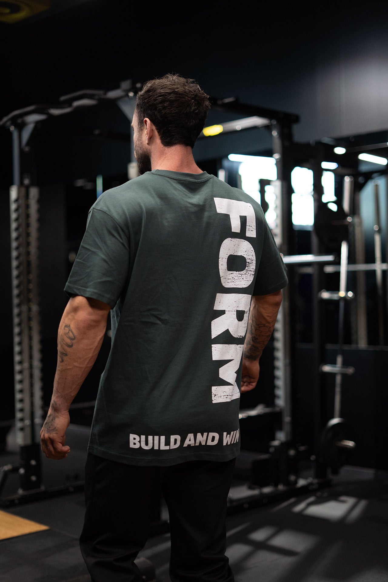 CAMISETA OVERSIZE FLEX FORM SIDE HOMBRE