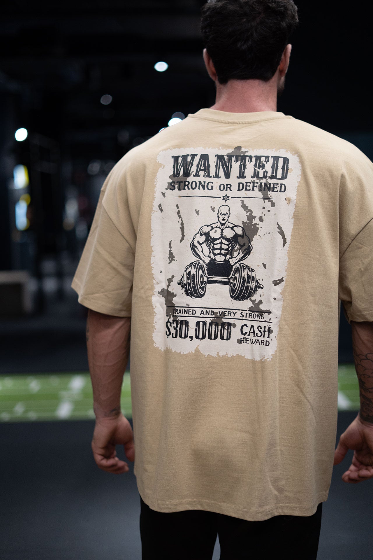 CAMISETA SUPEROVERSIZE WANTED HOMBRE