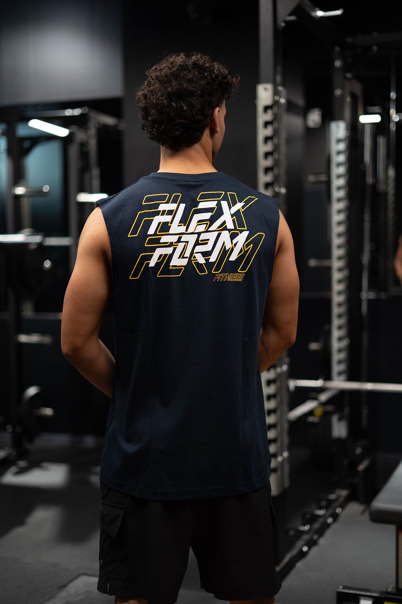 CAMISETA SIN MANGA FLEX FORM F3 NEON HOMBRE