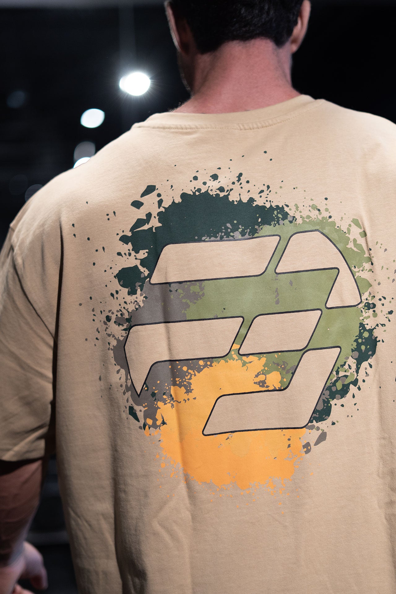 CAMISETA OVERSIZE SPLASH HOMBRE