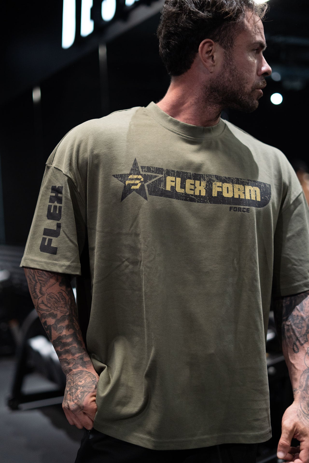 CAMISETA SUPEROVERSIZE TRAIN OR DIE HOMBRE