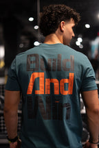 CAMISETA CLÁSICA BUILD AND WIN BLOCK HOMBRE