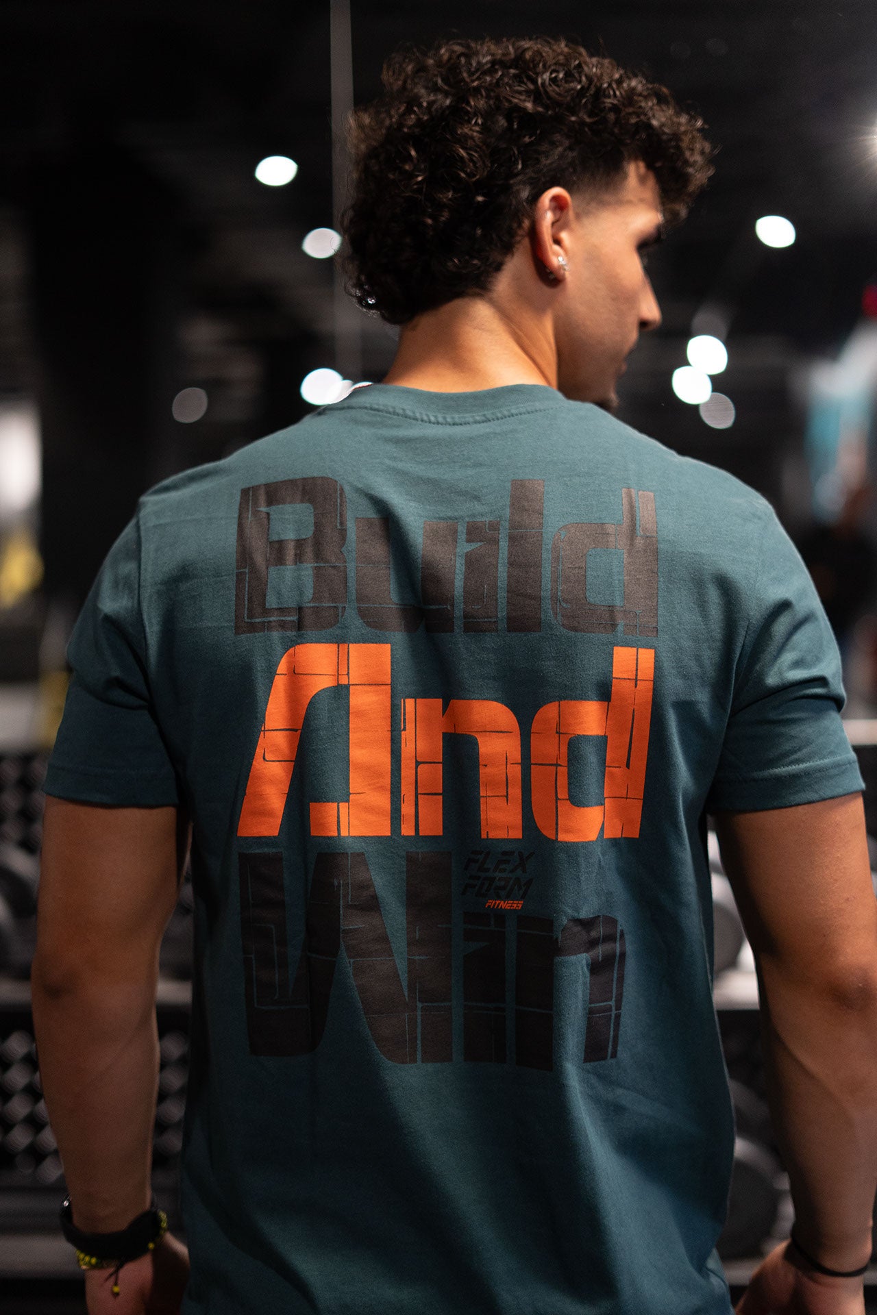 CAMISETA CLÁSICA BUILD AND WIN BLOCK HOMBRE