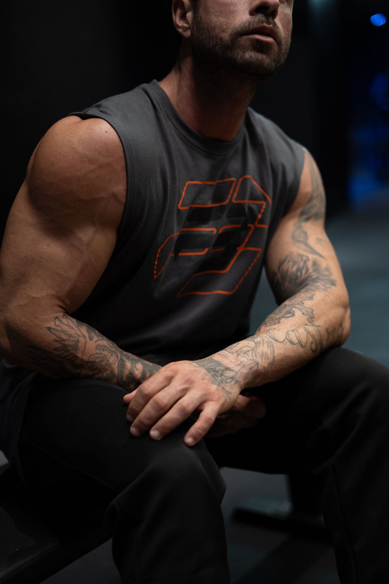 CAMISETA SIN MANGA FLEX FORM F3 NEON HOMBRE