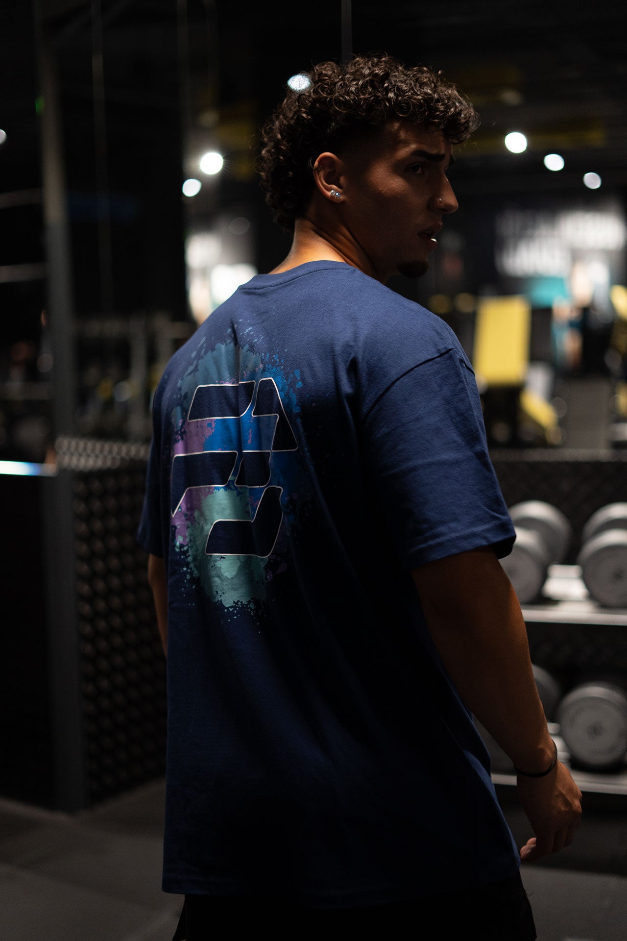 CAMISETA OVERSIZE SPLASH HOMBRE