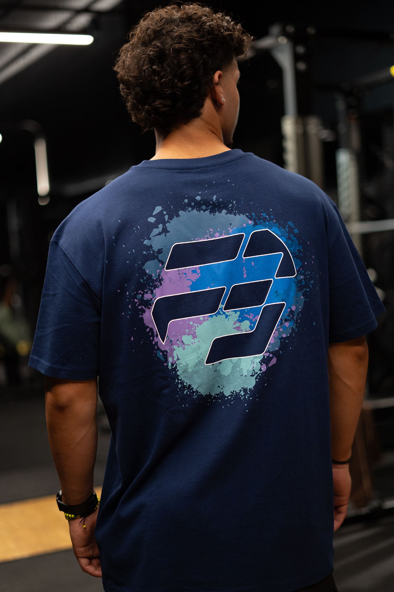 CAMISETA OVERSIZE SPLASH HOMBRE